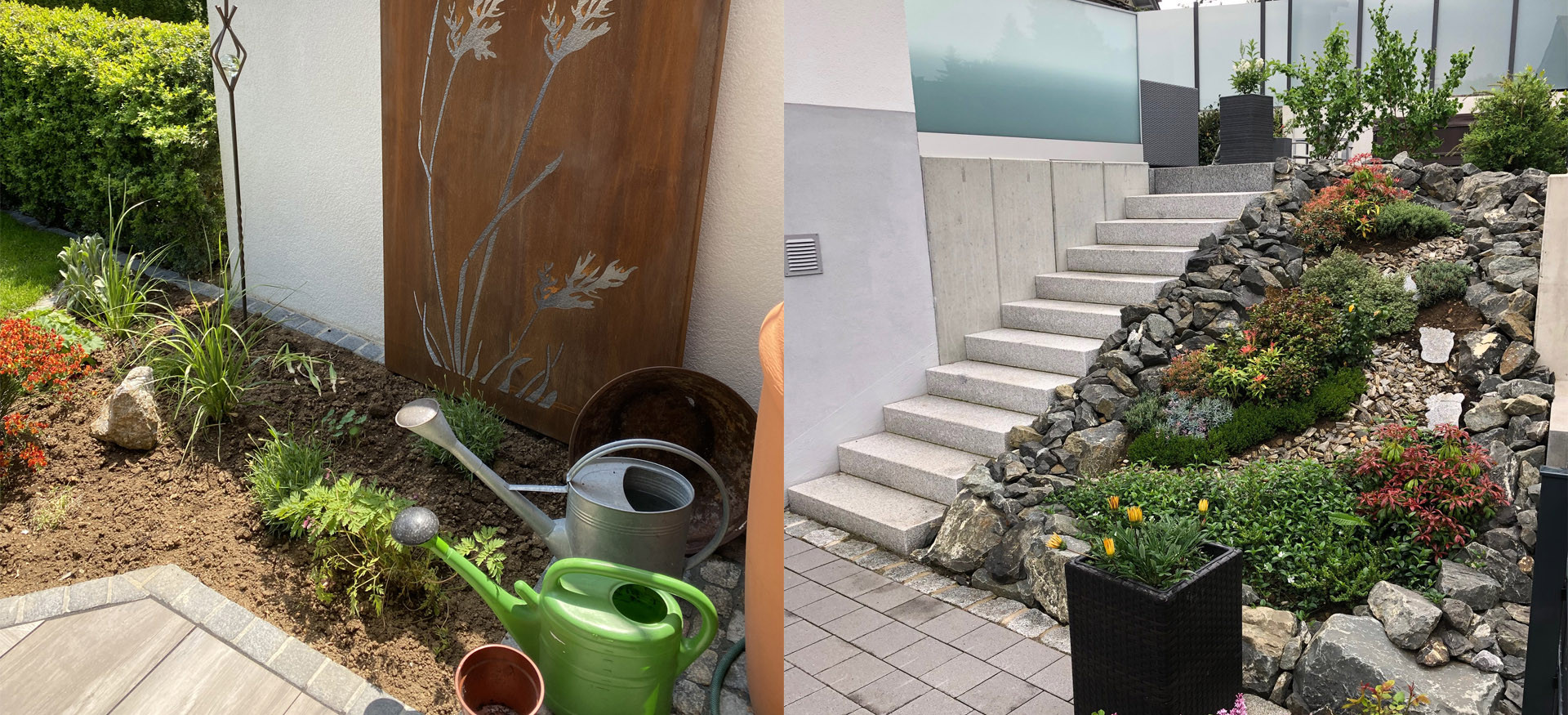 May & Glass - Gartenneugestaltung